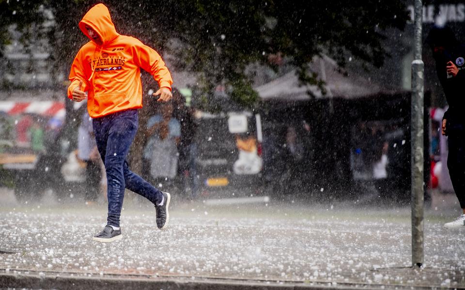 Nu Ook Code Oranje In Frysl N En Groningen Vanwege Zware Onweersbuien