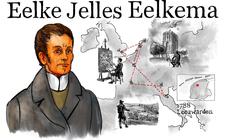 Eelke Jelles Eelkema en de reizen die hij maakte.