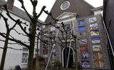 In 2016 was er voor het eerst een mega-adventskalender aan de gevel van doopsgezinde kerk in Joure.