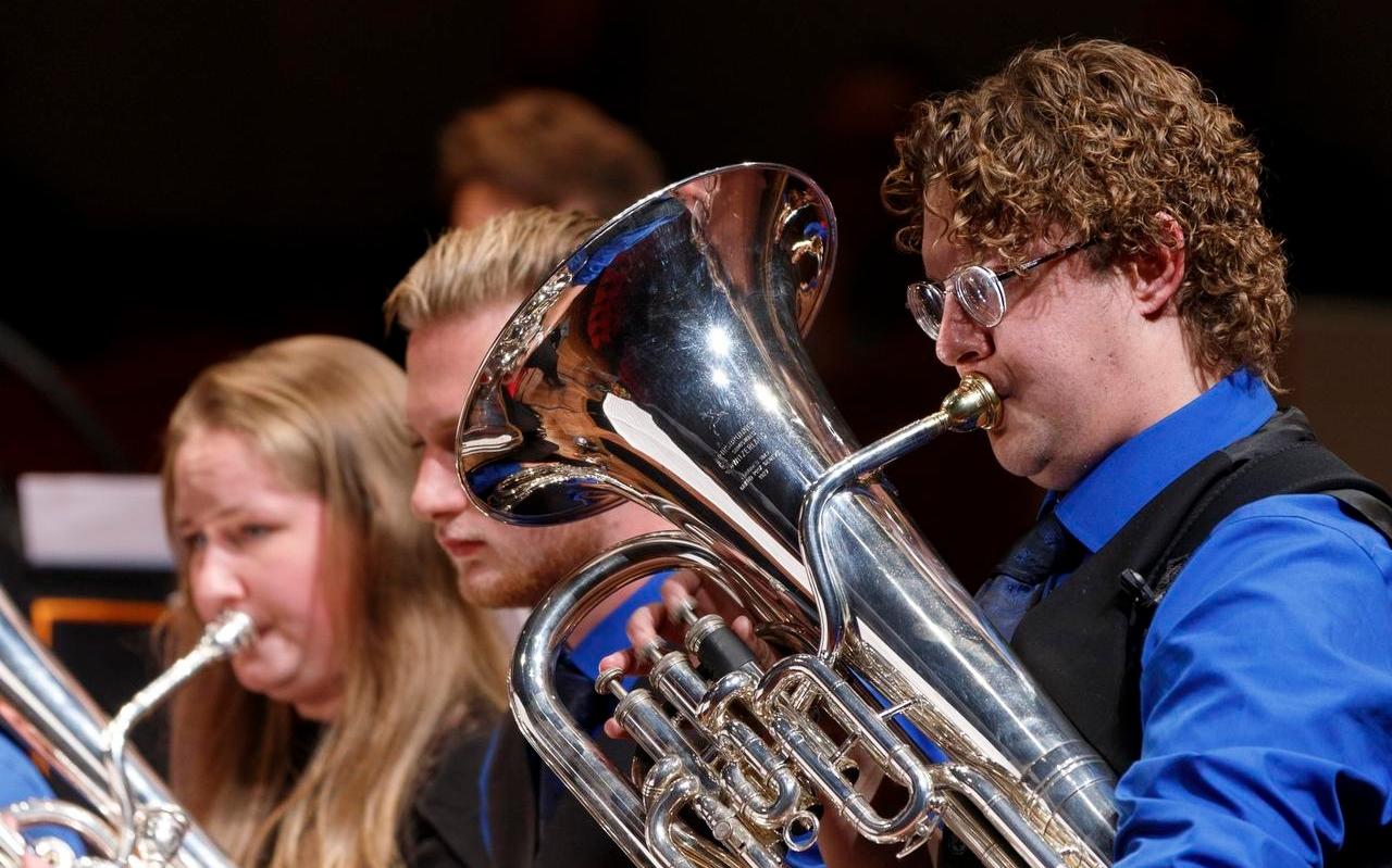 Fries-Groningse brassband op EBK - Friesch Dagblad