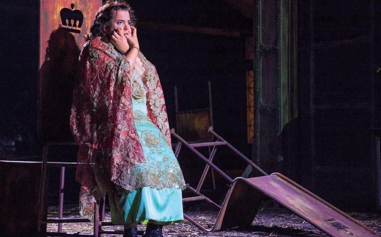 Francis van Broekhuizen in Opera Spanga’s eerdere uitvoering van Macbeth. De komende jaren krijgt het gezelschap subsidie van het Fonds Podiumkunsten.