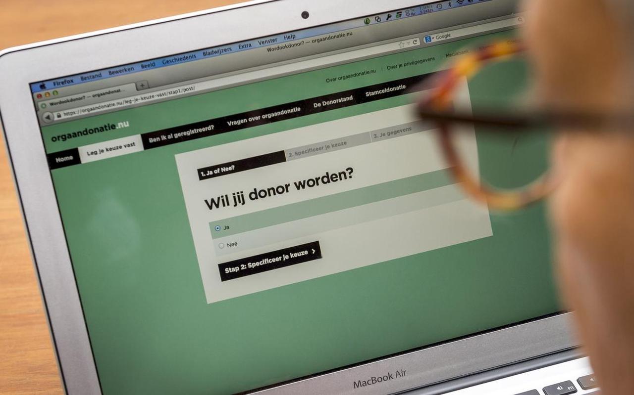Via de website orgaandonatie.nu, een initiatief van het ministerie van Volksgezondheid, Welzijn en Sport en de Nederlandse Transplantatie Stichting, kunnen donoren zich registreren.