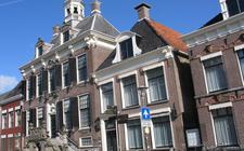 Het stadhuis van de gemeente Súdwest-Fryslân in Sneek. 