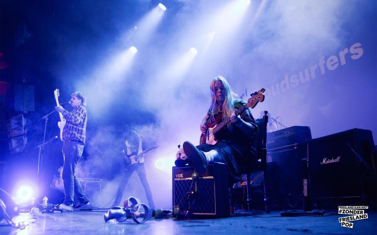 De band Cloudsurfer won de afgelopen editie van de Kleine Prijs van Fryslân, een van de activiteiten van Stichting Friesland Pop.