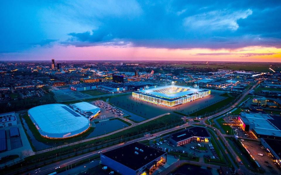 Bouwbedrijf Van Wijnen verwacht nog zo’n twee maanden nodig te hebben om een eventuele overname van de bouw van het nieuwe Cambuurstadion rond te krijgen.