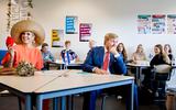 Koning Willem-Alexander en koningin Máxima woonden twee weken geleden een les Fries bij aan osg Singelland in Drachten.