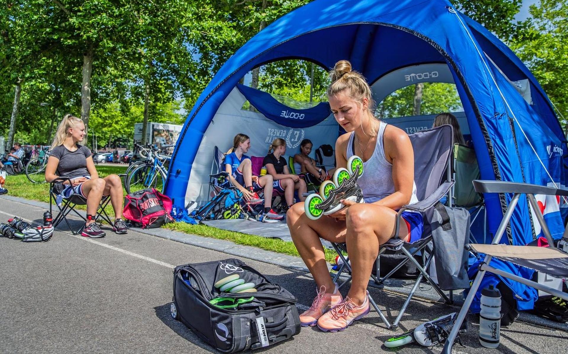 Inline-skaters draaien warm voor nationale titelstrijd - Friesch Dagblad
