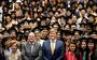 Koning Willem-Alexander woont de vijfde editie van het carriere evenement nl4talents bij op de Erasmus Universiteit.