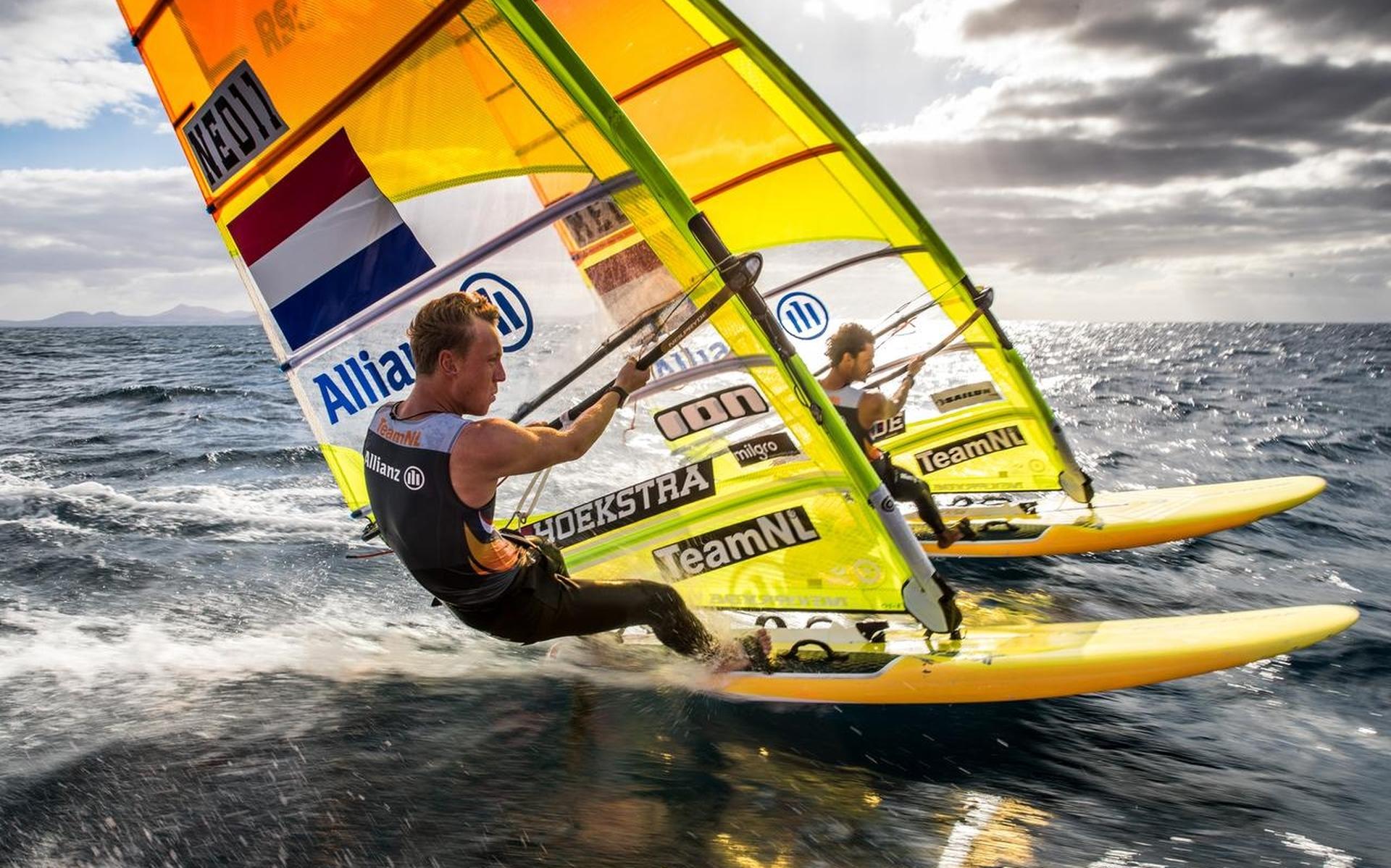 Windsurfer Sil Hoekstra Treedt In De Voetsporen Van Ouders En Droomt Van Olympische Spelen Friesch Dagblad