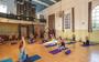 Yogastudio Yoga Your Day van Paulien Dijkstra in de doopgsgezinde kerk in Akkrum. Sinds 2007 is de kerk voor erediensten gesloten.