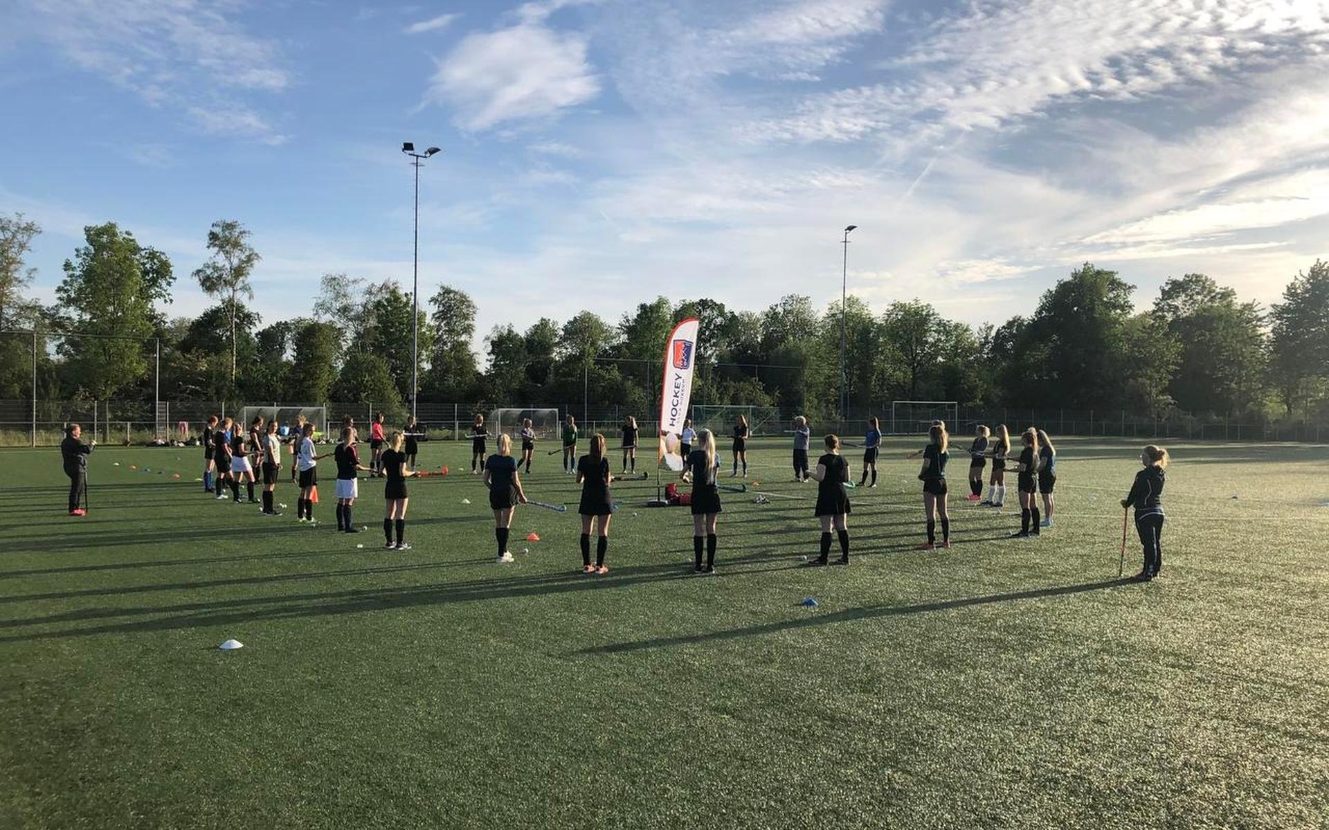 Snelgroeiende hockeyclub Dokkum wil kunstgrasveld - Friesch Dagblad
