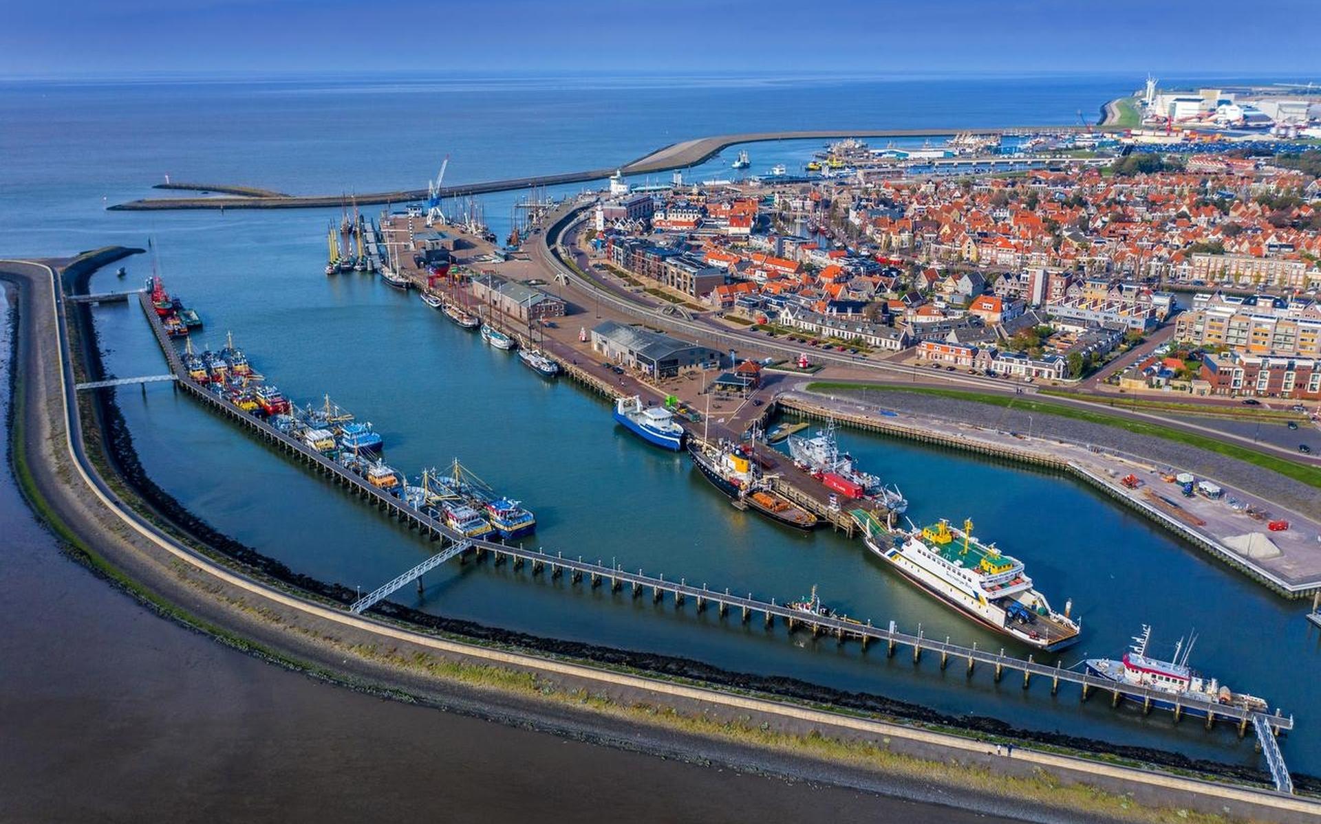 De haven van Harlingen
