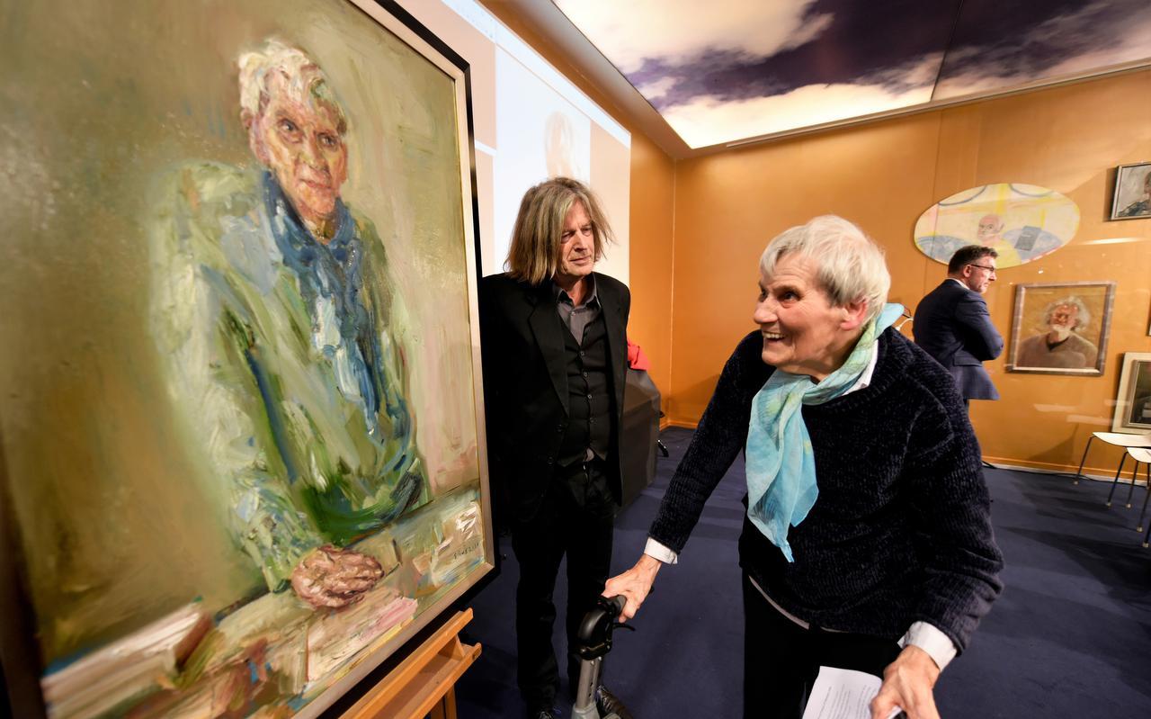 In 2019 kreeg Aggie van der Meer de Gysbert Japicxprijs toegekend. Douwe Elias maakte een portret van haar.