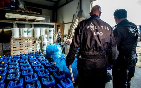 Er worden in Noord-Nederland steeds meer drugslabs en drugsdumpingen aangetroffen, zo blijkt uit cijfers die de politie vanochtend heeft gepubliceerd.