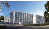 Een artist impression van de nieuwe productielocatie van ITBB in Zwolle.