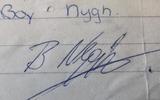 De eerste handtekening in mijn eerste plakboek is die van Boy Nijgh. Ik geloof niet dat dat toeval is.
