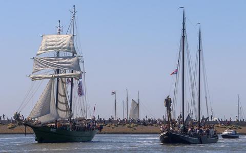 Tallships bij een eerdere editie van de Tall Ships Races Harlingen.