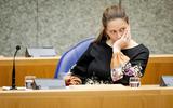 Minister Carola Schouten (Landbouw, Natuur en Voedselkwaliteit) tijdens een debat in de Tweede Kamer over de stikstofwet vorige week donderdag.