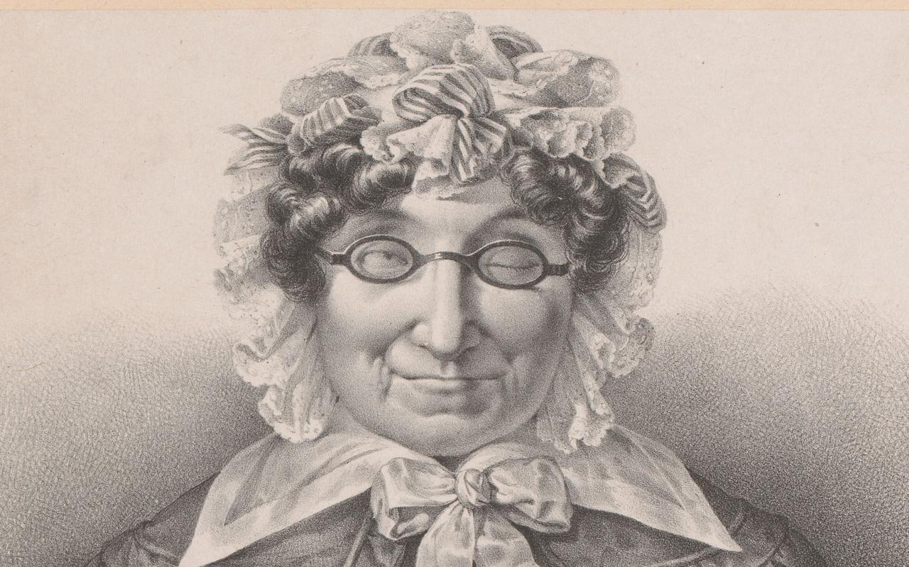  Portret van Petronella Moens door Michel Mourot.