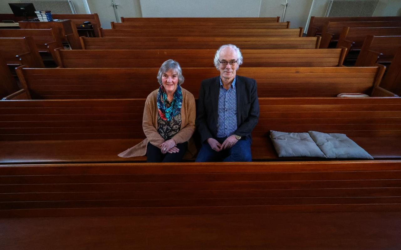 De vaste plek in de kerk waar het echtpaar Van der Kooi altijd zat. De vaste plek in de kerk waar het echtpaar Van der Kooi altijd zat.