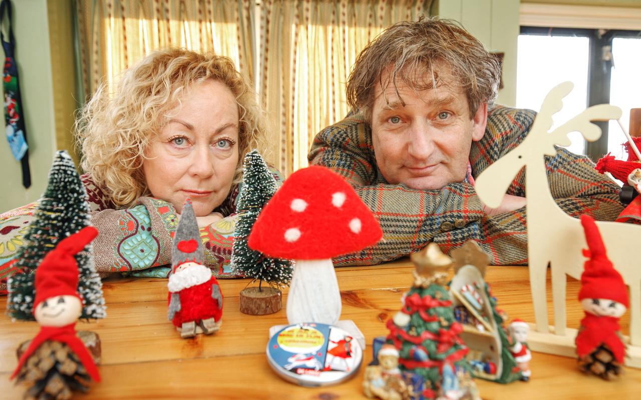 Paul en Wilma Passchier, makers van de kerstmusical in Drachten die niet doorgaat.