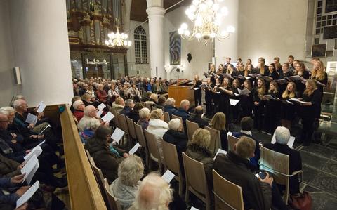 De Kerstsamenzang in 2018. 
