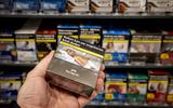 Sigaretten en shag worden verkocht in een neutrale verpakking om zo roken te ontmoedigen.