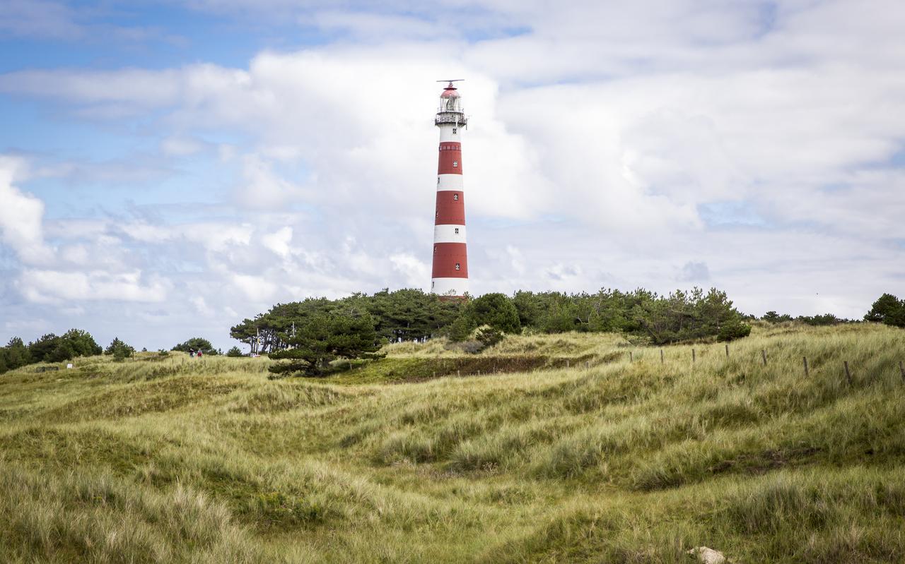 De vuurtoren op Ameland. De vuurtoren op Ameland.