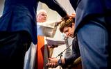 Dirk Sierd de Vries wordt bevestigd als predikant van de Doarpstsjerke (PKN) in Nij Beets. 