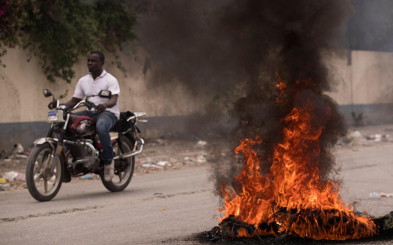 Sinds de moord op president Moïsi is het onrustig in Haïti. 