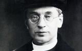 Pater Titus Brandsma als hoogleraar. 
