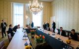 Informateur Johan Remkes ontving woensdag de fractievoorzitters en hun secondanten van VVD, D66, CDA, PvdA, GroenLinks, ChristenUnie, Volt, SGP en Fractie Den Haan. 