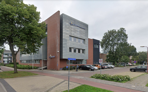 Het politiebureau aan de Atalantastraat in Heerenveen.