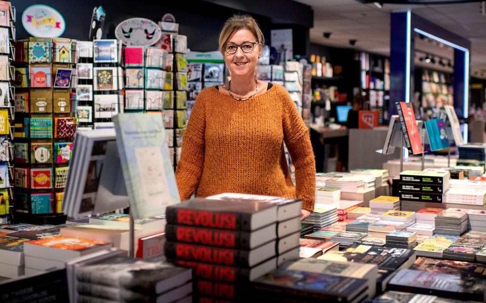 Anneke Jager van Boekhandel Burgum. 
