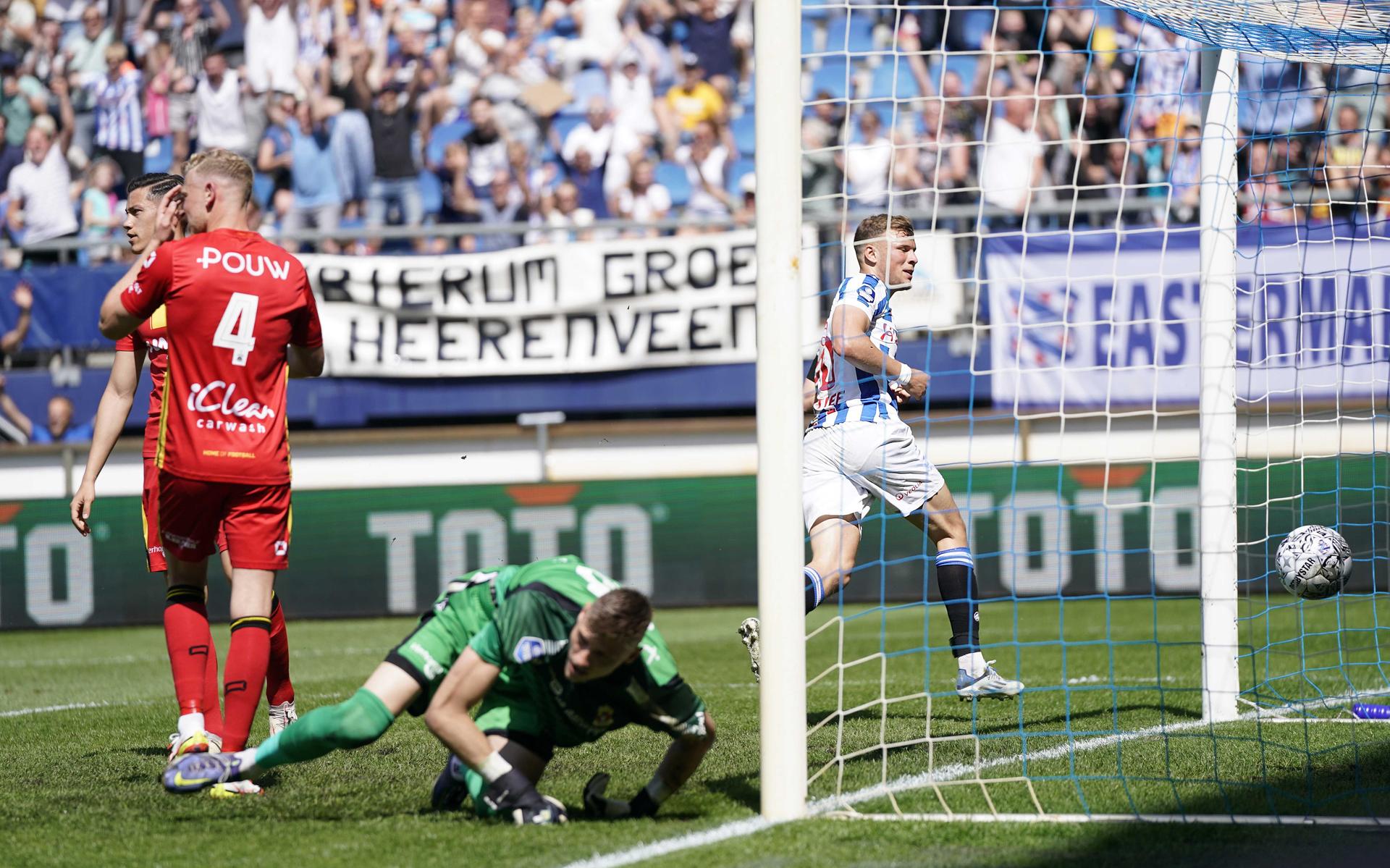 Heerenveen beleeft een seizoen van uitersten: een doelsaldo van -13