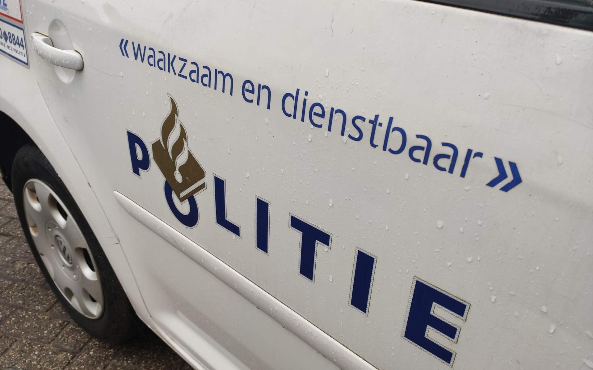 Een politieauto.