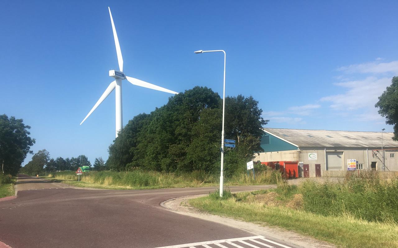 Het mestverwerkingsbedrijf in Wâlterswâld. Het mestverwerkingsbedrijf in Wâlterswâld.