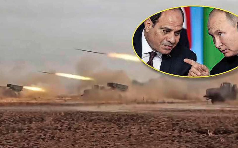 Volgens Amerikaanse inlichtingen zou de Egyptische president Abdel Fatah al-Sisi van plan zijn geweest tienduizenden raketten te leveren aan Vladimir Poetin.