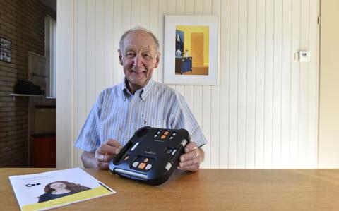 Pieter Kooistra is de nieuwe consulent in Fryslân voor de Christelijke Bibliotheek voor Blinden en slechtzienden.