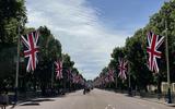 De Britse straten zijn versierd voor het jubileum van koningin Elizabeth. 