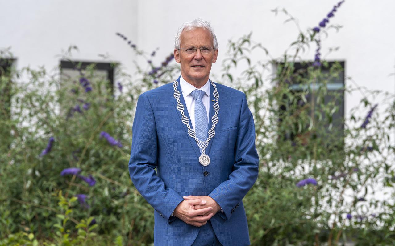 Burgemeester Jan Rijpstra.