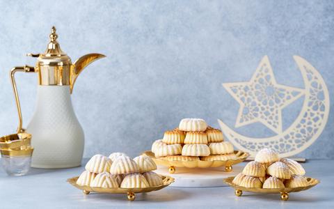 Onder andere worden er Maamoul koekjes gegeten tijdens Eid al-Fitr (suikerfeest).