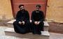 Koptische priesters in Giza, Egypte.  De vrijheid van godsdienst en overtuiging ligt op veel plaatsen in de wereld onder vuur. 