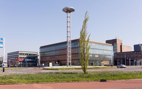 Kantoor van het CJIB in Leeuwarden (Centraal Justitieel Incassobureau). 