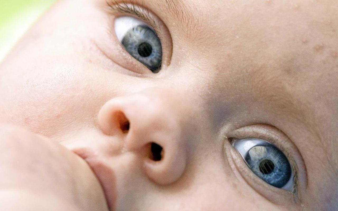 Als moeder en kind oogcontact hebben, gaan hun hersengolven gelijklopen.