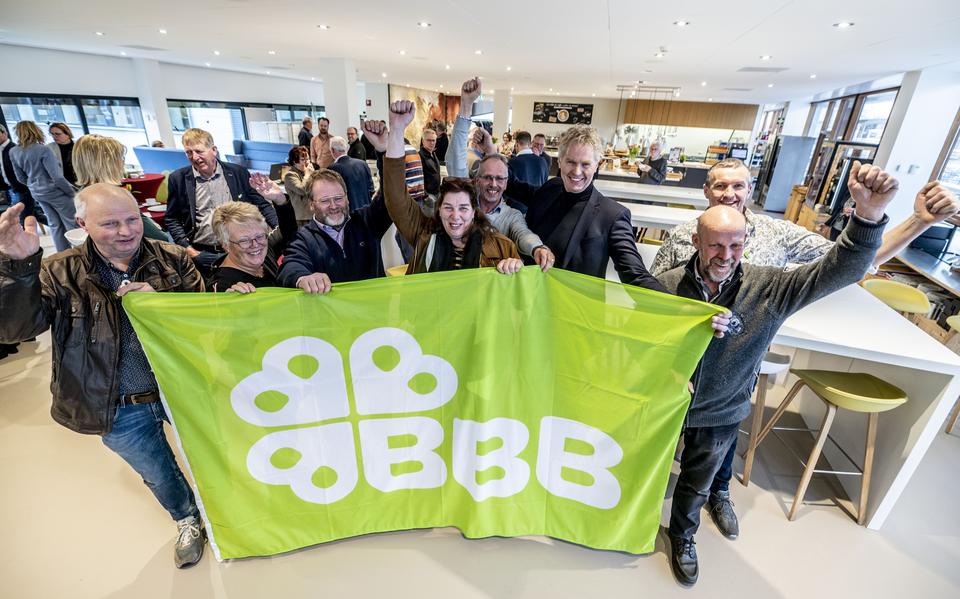 Ook bij Wetterskip Fryslân is er een flinke winst voor BBB. 