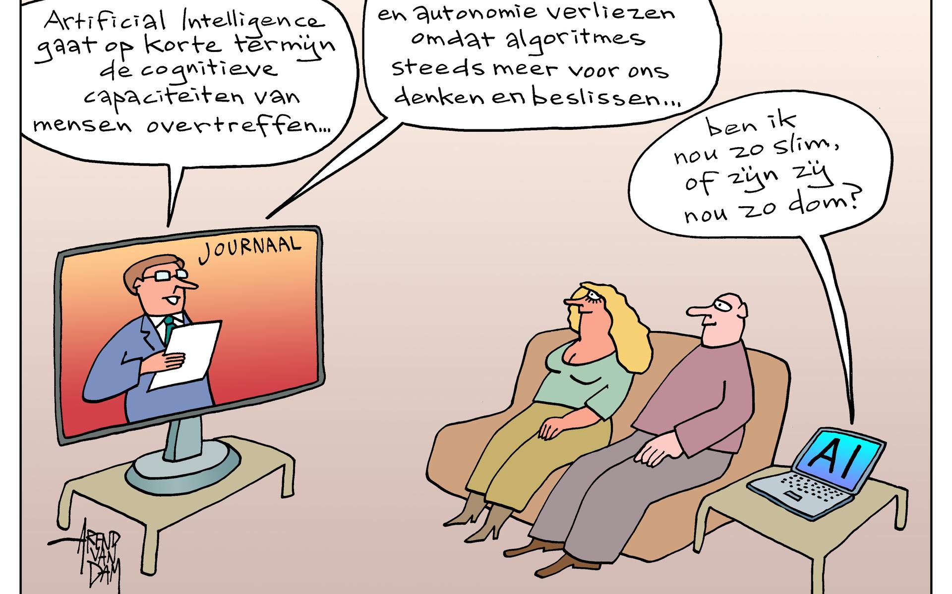 AI | Cartoon - Friesch Dagblad