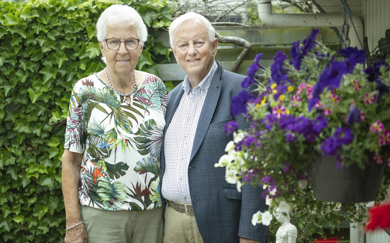 Jan Bosgraaf en Froukje Gosma waren zaterdag 65 jaar getrouwd.