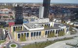 Markt 058, het tot studentenwoningen omgebouwde voormalige Aegongebouw. 