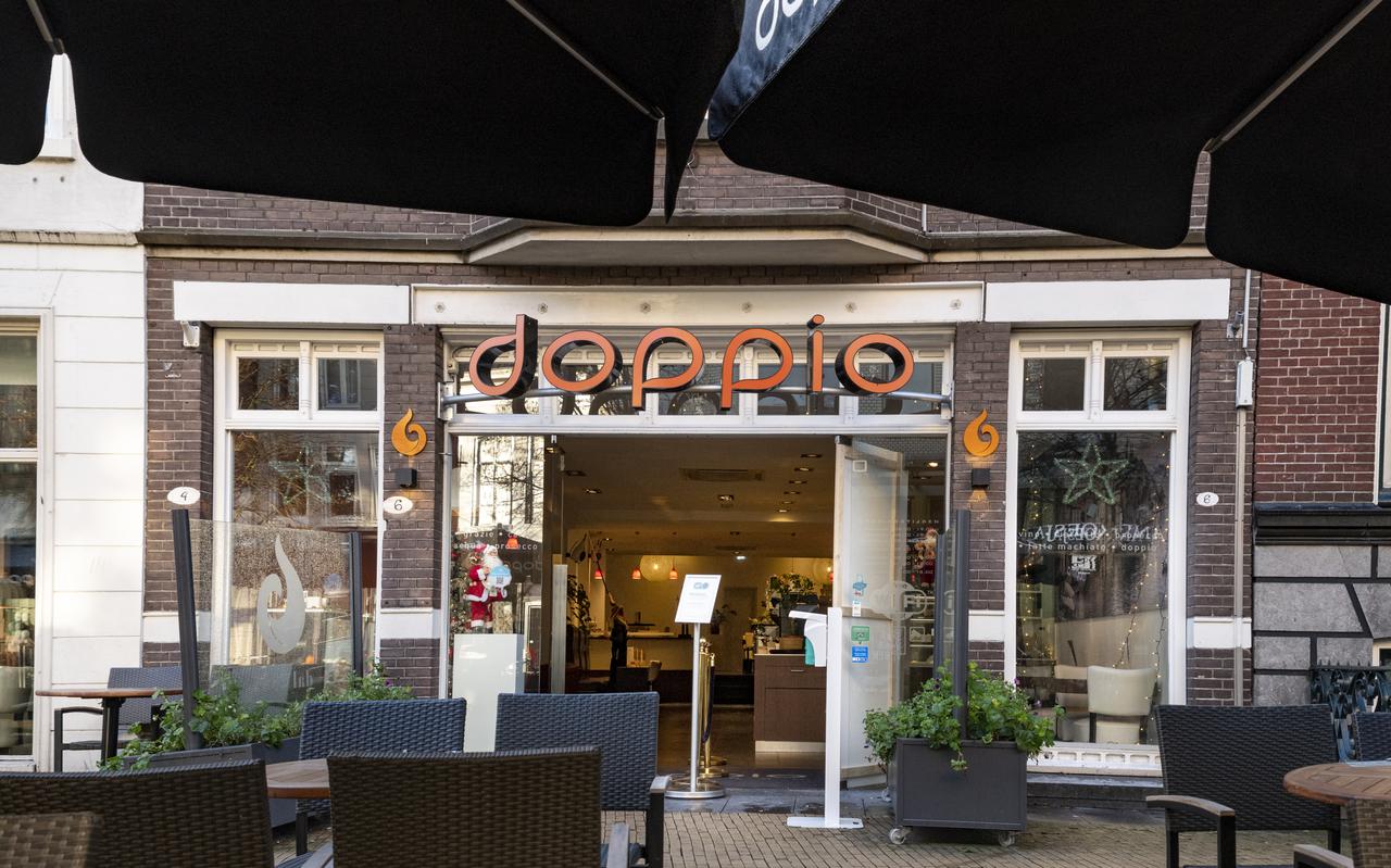 De Doppio Espresso aan de Brugstraat in Groningen.